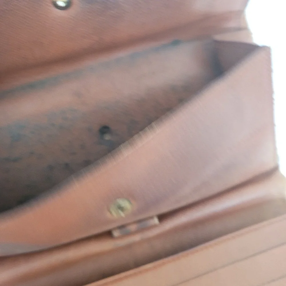 Louis Vuitton Monogram Canvas Vintage Tri-Fold Long Wallet Brown‎ M61215 France
